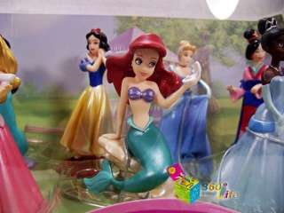 Disney Advanced Disney Princess Figure Play Set #1 7 ds05  