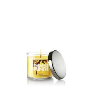   Slatkin & Co Pineapple Punch Scented Candle   4 Oz