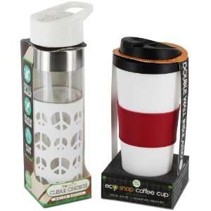  Smart Planet Ocie5 Peace Love Eco Hydration Cup N Bottle 