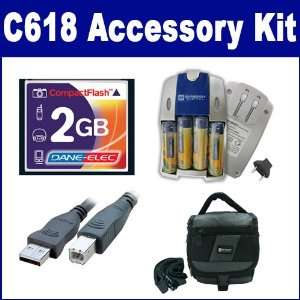 PhotoSmart C618 Digital Camera Accessory Kit includes USBAB USB Cable 