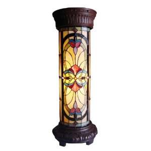  Tiffany style Victorian Design Pedestal Lighting 30 Tall 