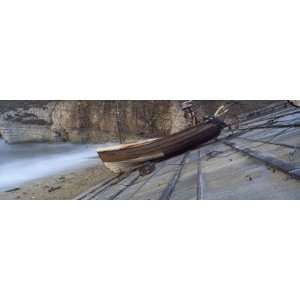  Boat on the Bank of a River, North Landing, Flamborough 