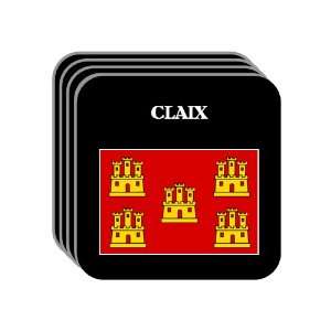  Poitou Charentes   CLAIX Set of 4 Mini Mousepad Coasters 