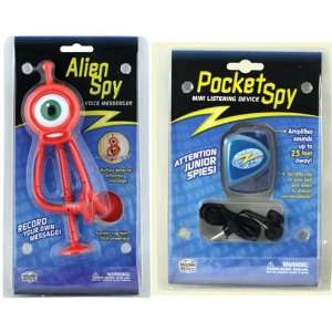   Spy and Pocket Spy Mini Listening Device Combination Set Toys & Games