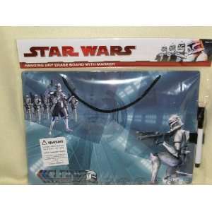  Star Wars Hanging Dry Erase Board with Marker * Clone 