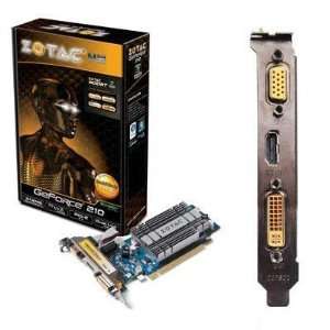    Selected GeForce 210 SYNERGY 512MB DDR3 By Zotac Electronics