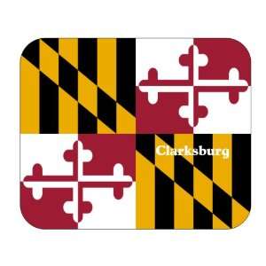  US State Flag   Clarksburg, Maryland (MD) Mouse Pad 