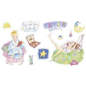  Slumber Party Cut Outs Set 1 Toys & Games