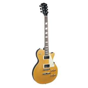  Johnson JS 910 GD Solara Classic Electric Guitar, Gold 