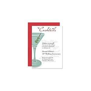 Classic Cocktail Invitation Wedding Invitations