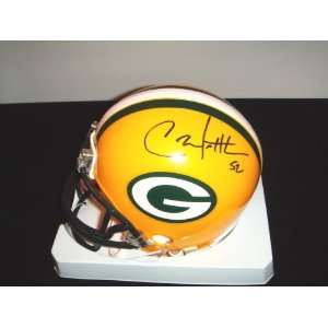  Clay Matthews Signed Green Bay Packers Helmet Everything 