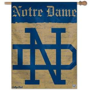  Notre Dame University Banner Flag   College Vault Patio 