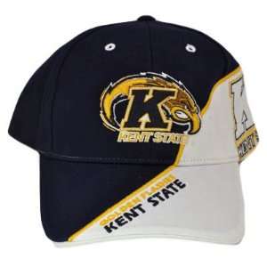  NCAA KENT STATE GOLDEN FLASHES BLUE WHITE HAT CAP NEW 