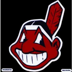  Cleveland Indians 8x8 COLOR Die Cut Window Decal Sports 