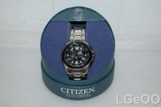 Citizen BL8065 59E Eco Drive Calibre 8700 Dual Time Mens Watch 
