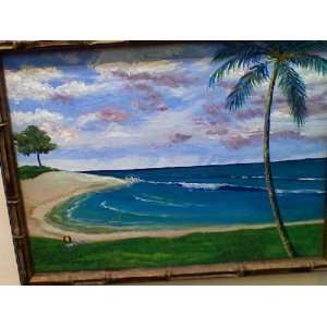  Secret Cove on Oahu Original Painting by Susan Wolding 