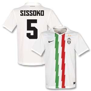  10 11 Juventus Away Jersey + Sissoko 5 (Fan Style) Sports 