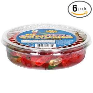 Electric Sqworms Sour Worms, 16 Ounce Grocery & Gourmet Food