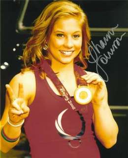 Shawn Johnson Signed Poster Reprint  