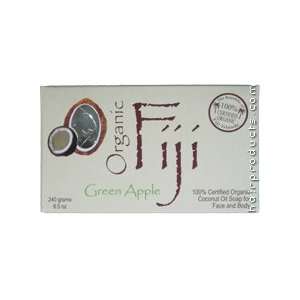   FIJI Green Apple Coconut Oil Soap for Face & Body 8.5oz/240g Beauty