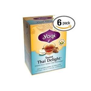  Yogi Tea   Organic Sweet Thai Delight 6 Pack   16 Bags In 