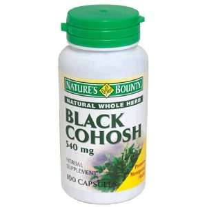   Whole Herb Black Cohosh 540mg, 100 Capsules