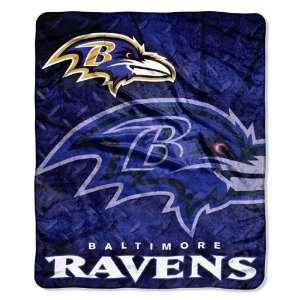  Baltimore Ravens Royal Plush RO Blanket