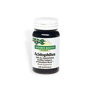  Probiotic ACIDOPHILUS Dietary Supplement by Natures Bounty 
