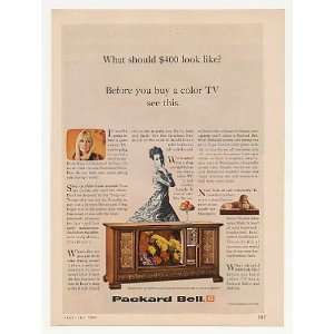  1967 Packard Bell CSW 606 Tamerlane Mediterranean TV Print 