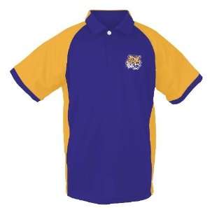  LSU Tigers NCAA Coaches Polo Shirt