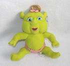NWT 9 Nanco Shrek the Third FELICIA Girl Ogre Bow Baby Plush Stuffed 