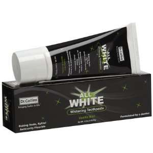  Dr. Collins All White Toothpaste 4.2 oz (Quantity of 4 