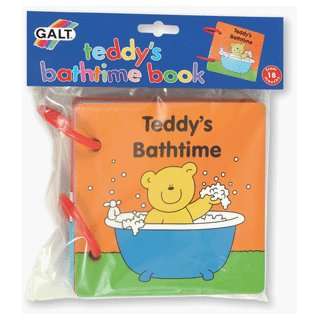 Teddys Bathtime Book. LEAD FREE. 