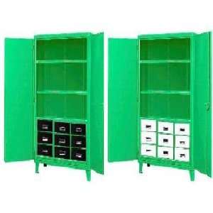  Nine Drawer Green Monster Steel Cabinets