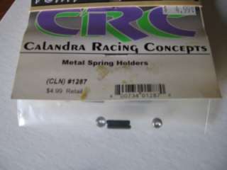 Team CRC Pan Car Metal Spring Holders 1287 BIN8  