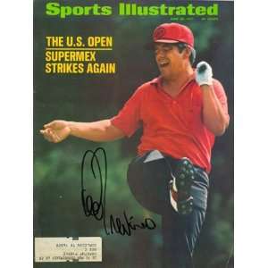  Lee Trevino Autographed Sports Illustrated June 28, 1971 
