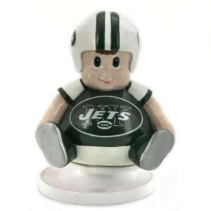 NFL New York Jets Wind Up Musical Mascot Toy   Plays Twinkle Little 