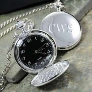   Face Silver Plated Pocket Watch By Cathy Concepts Health & Personal