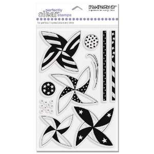  Stampendous SSC187 Pinwheel Parade Arts, Crafts & Sewing