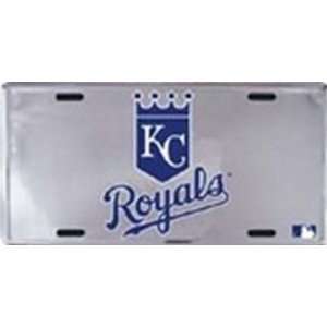 Kansas City Royals MLB Chrome License Plate Plates Tag Tags Plate Tag 