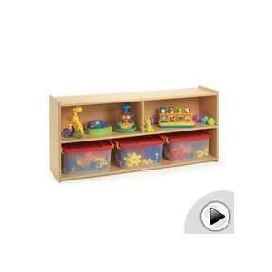  Angeles Value Line Toddler Divided Shelf Storage