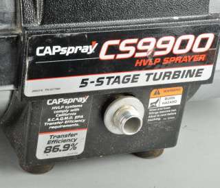 CAPSpray CS9900 5 Stage Turbine HVLP Paint Sprayer  