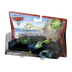  Cars 2 Pit Stop Launchers Carla Veloso Toys & Games