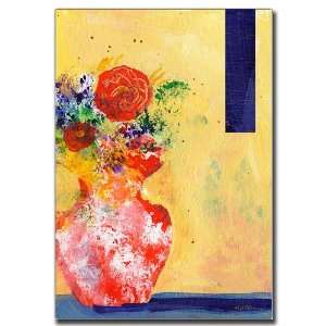   Vase By Sheila Golden 24x32 Ready To Hang Canvas Art