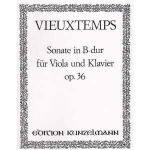  Vieuxtemps   Sonata In B Flat Major, Op 36 For Violin and 