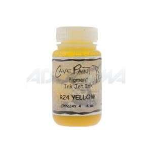  Cave Paint R24 Yellow Ink, 4 oz. Bulk Bottle for the 8 Color Bulk 