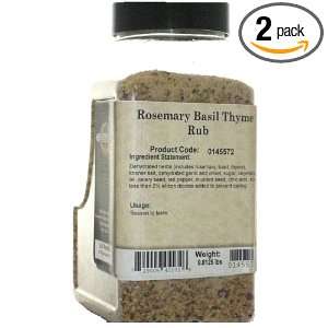 Excalibur Rosemary Basil Thyme Lamb Rub Grocery & Gourmet Food