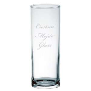  Script Font Mojito Glass