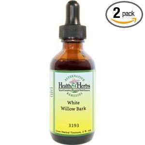 Alternative Health & Herbs Remedies White Willow Bark 2 Ounces (Pack 