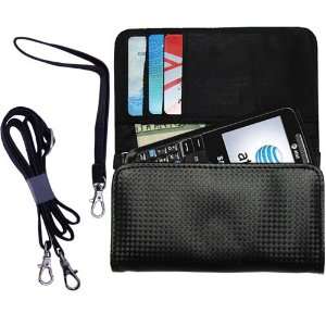  Black Purse Hand Bag Case for the Samsung SGH A177 with 